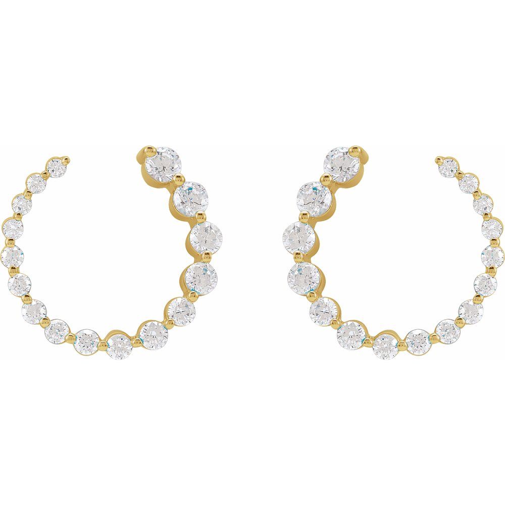 The Golden Arc Hoops