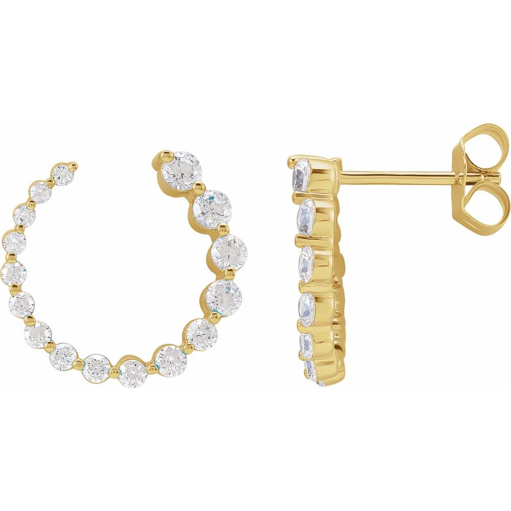The Golden Arc Hoops