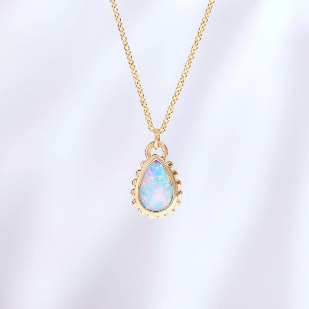 Crystal Opal Amulet VI - Sara Gallo Custom Jewelers