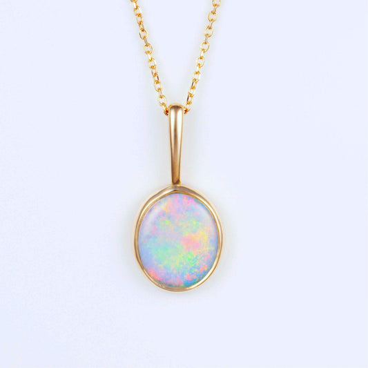 Crystal Opal Amulet VII - Sara Gallo Custom Jewelers