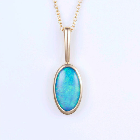 Crystal Opal Amulet VIII - Sara Gallo Custom Jewelers