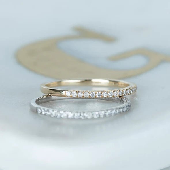 Diamond Stacker Band - Sara Gallo Custom Jewelers