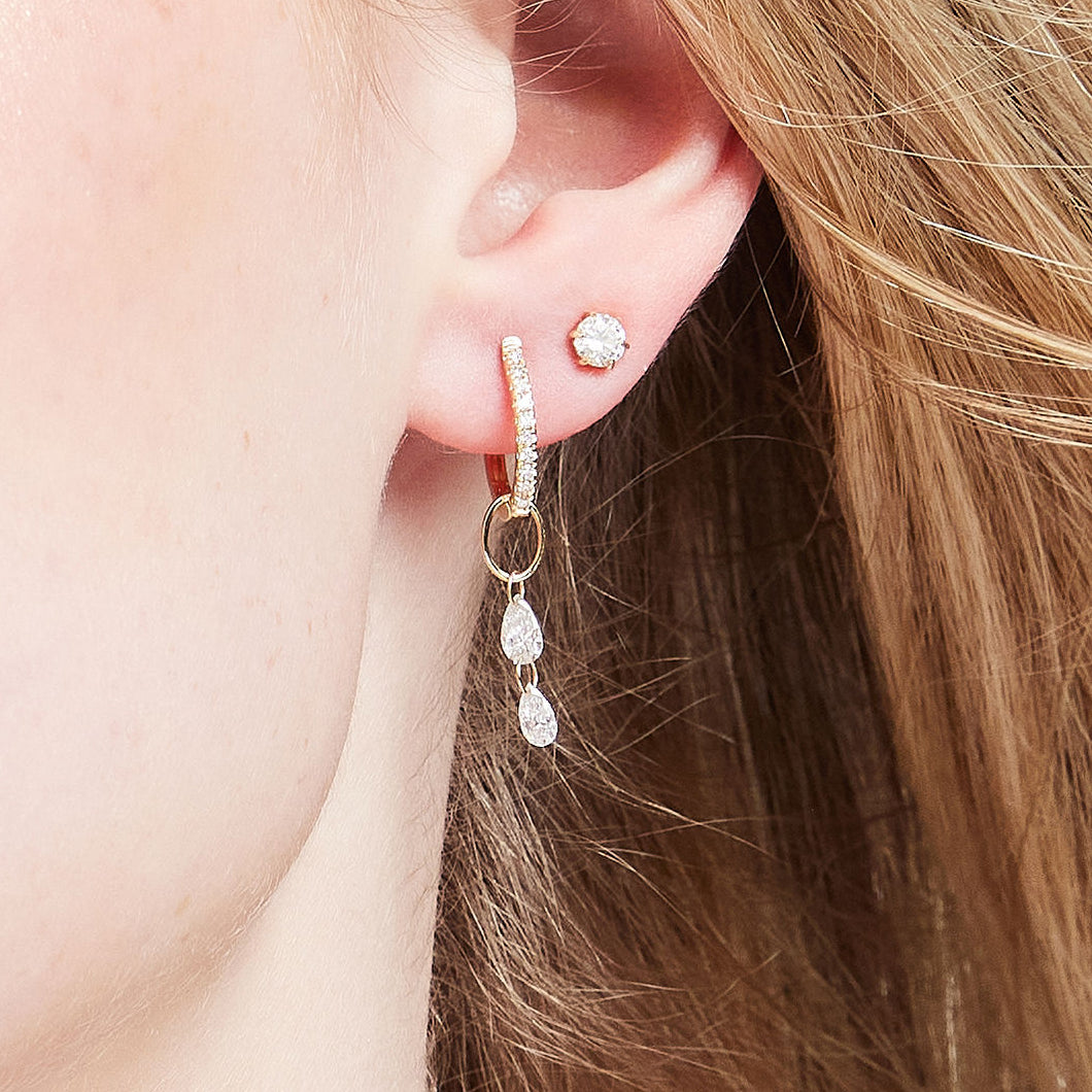 The Linear Hoops with Detachable Drops