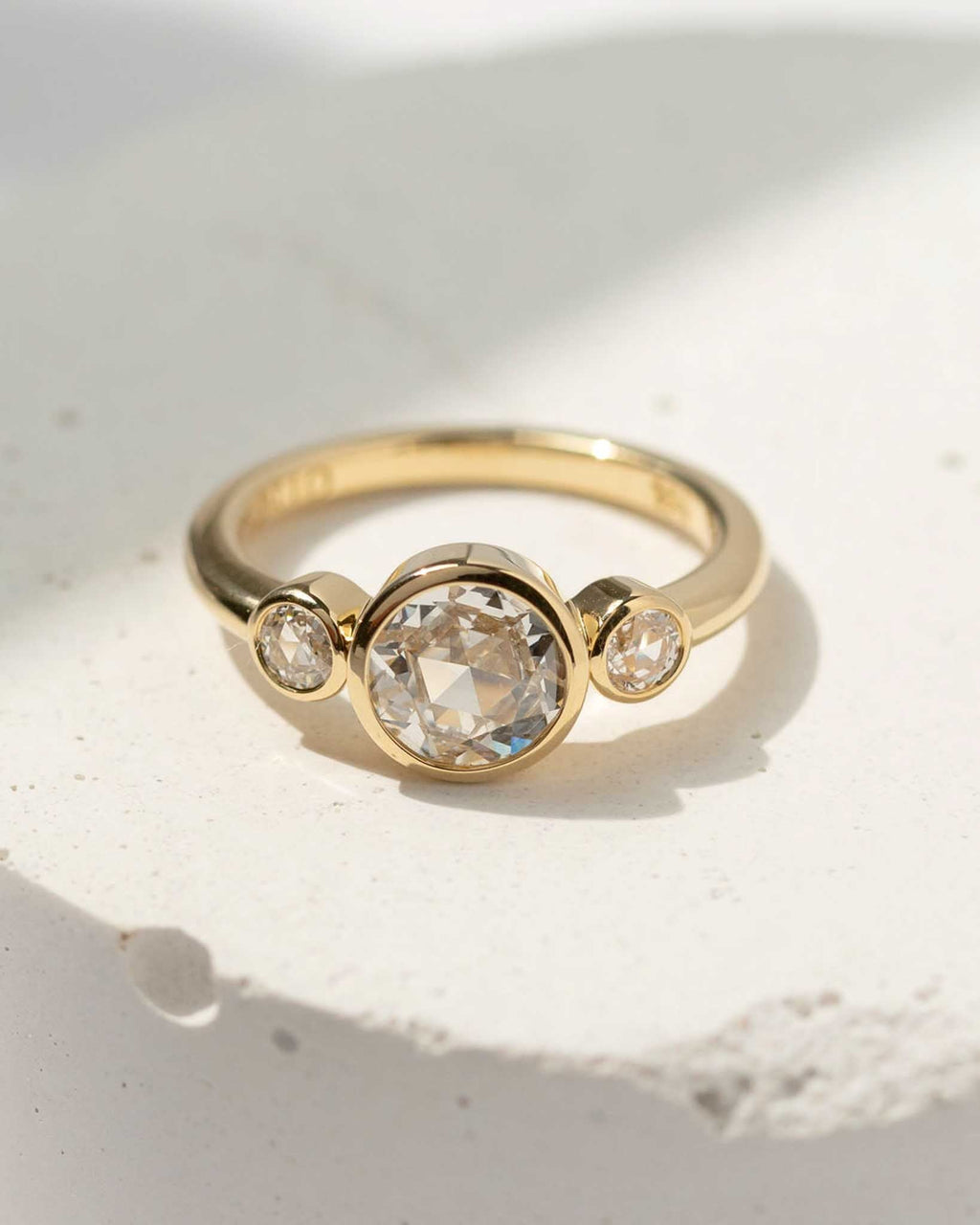 Rose Cut Diamond Ring - Sara Gallo Custom Jewelers