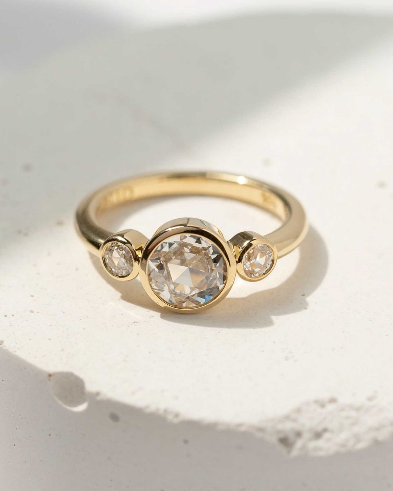 Rose Cut Diamond Ring - Sara Gallo Custom Jewelers